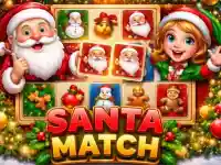 Santa Matching Game image