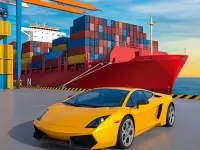 Car Cargo Ship Game image